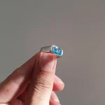 انگشتر نقره مردانه سم ایس - Image 3