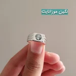 انگشتر نقره مردانه آنتونی - تصویر 5