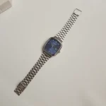ساعت مردانه CASIO اولدمانی تقویم دار مربعی بند استیل - Image 5