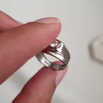 انگشتر نقره مردانه تونی سوپرانو - Image 4