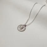 گردنبند نقره مردانه کوروش بزرگ - Image 3