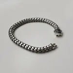 دستبند نقره مردانه پیتون - Image 3