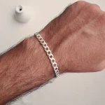 دستبند نقره مردانه کارتیه - Image 4