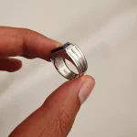انگشتر نقره مردانه مدل سباستین (دون ویتو) - Image 5