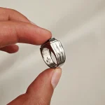 انگشتر نقره مردانه مدل سباستین (دون ویتو) - Image 6