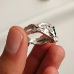انگشتر نقره مردانه باراهیر آراگورن - Image 3