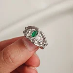 انگشتر نقره مردانه باراهیر آراگورن - Image 5